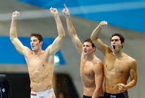 Male swimmers